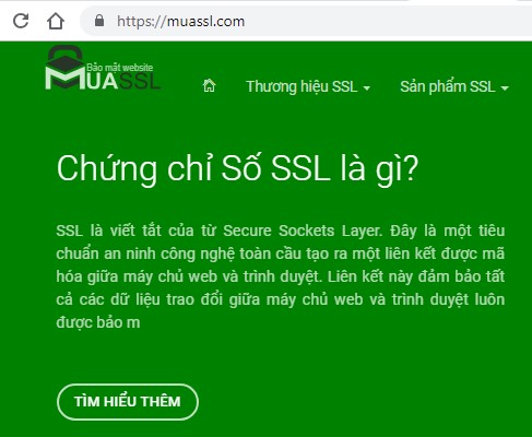 Cách xem thời gian sử dụng của chứng chỉ số SSL